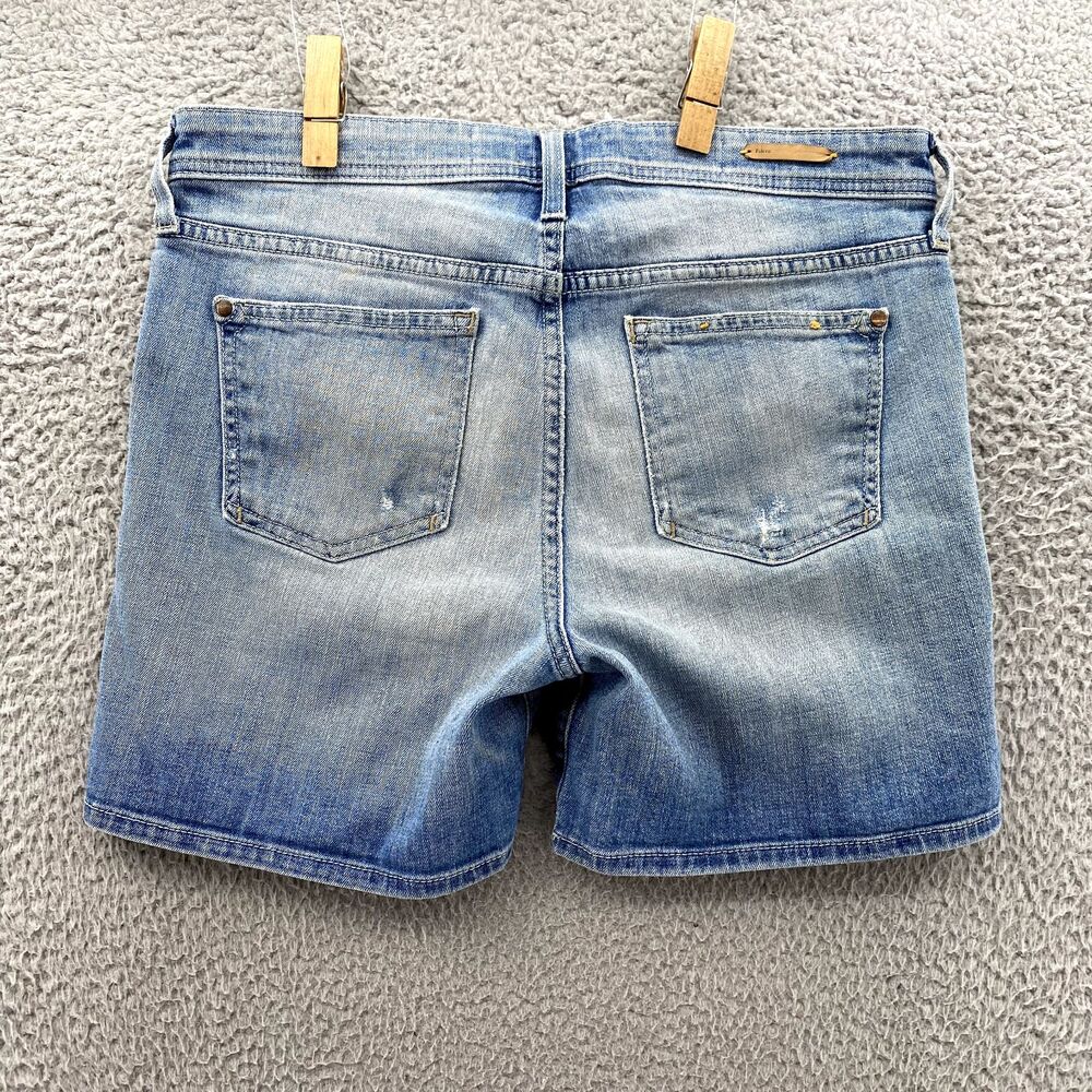 Anthropologie Pilcro Hyphen Jean Shorts Women's 32" Jorts Boho 90's Classic Y2k - Picture 10 of 12